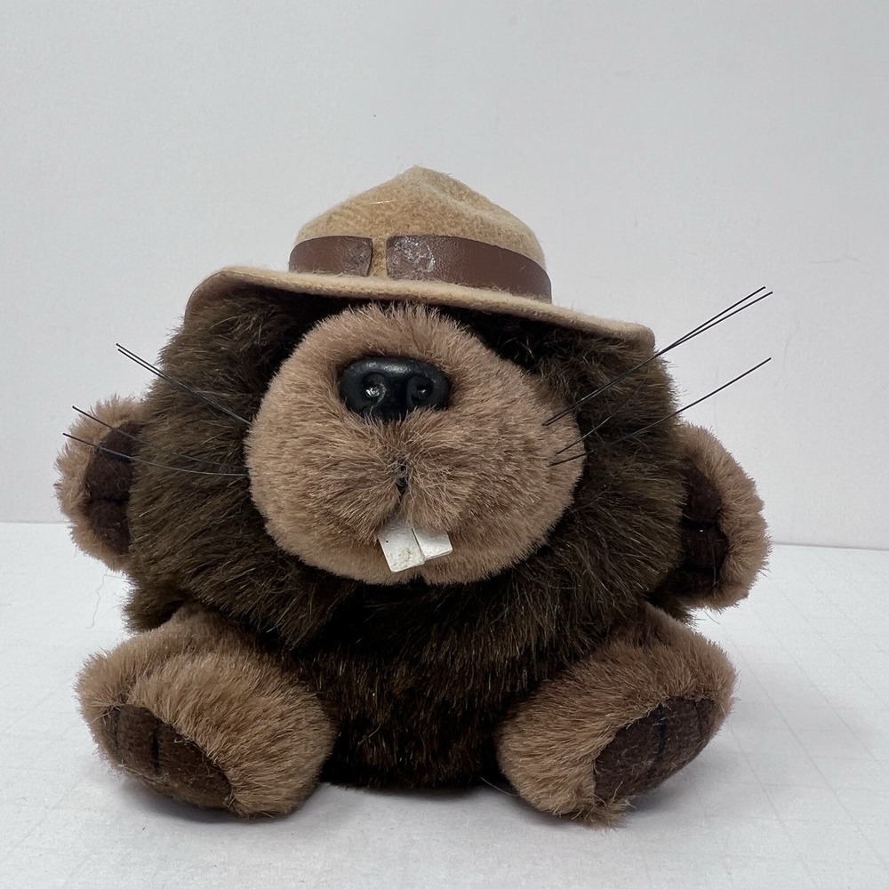 Stuffed Animal‎ House Plush Beaver Canadian 4 Inch Animal Corporal Flapjack Jr